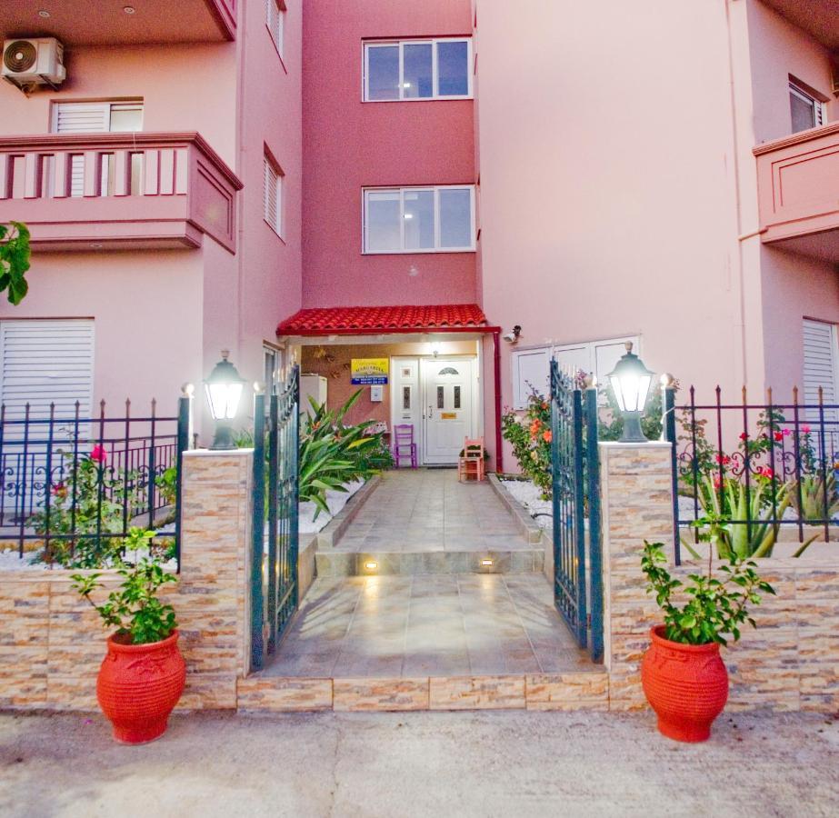 パレオコラMargarita Αpartments Sea Viewアパートメント エクステリア 写真